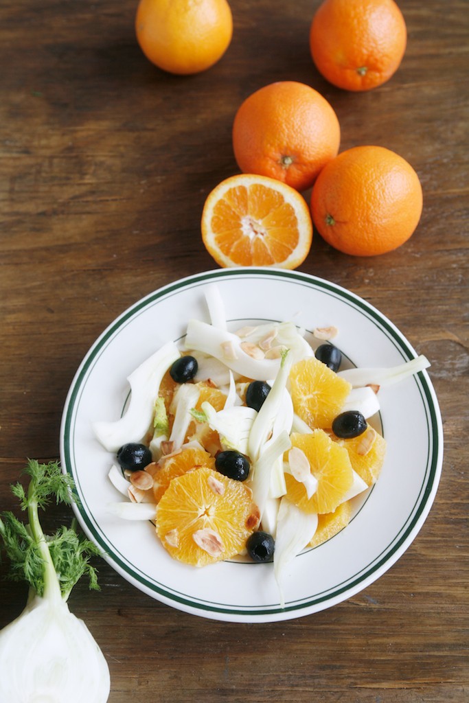 Appelsinsalat Appelsinsalat