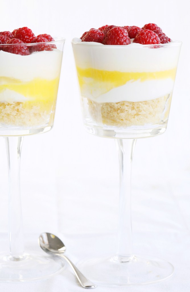 Raspberry Lemon trifle