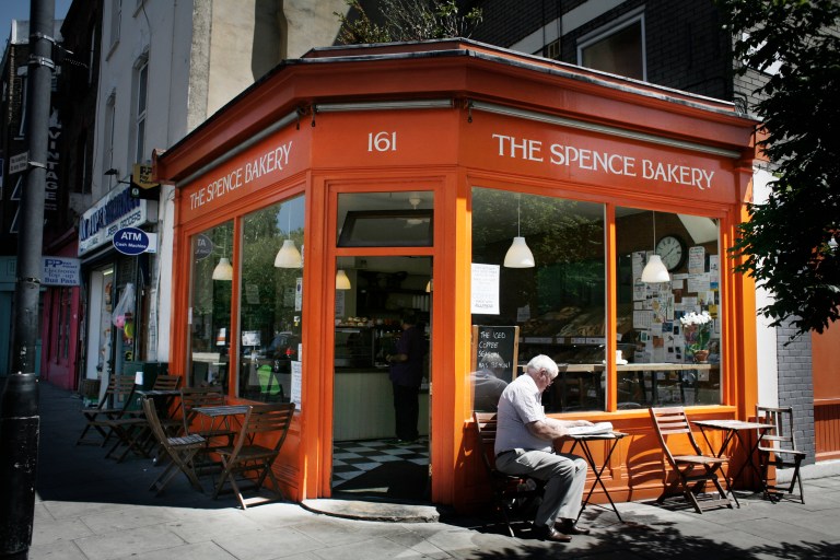 kafe, nord-london, spence bakery
